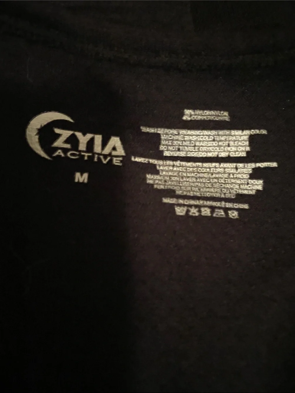 🌈5 ZYIA Racerback Tank Tops-Green, Yellow, Aqua, Mauve, Black - Picture 4 of 4